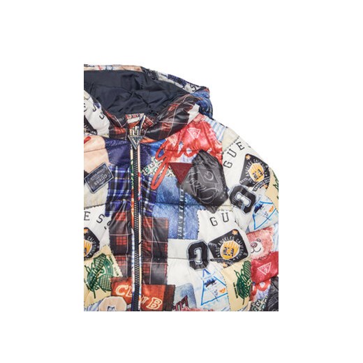 Guess Kurtka zimowa N5YL05 WEGY0 Kolorowy Regular Fit Guess 6Y MODIVO