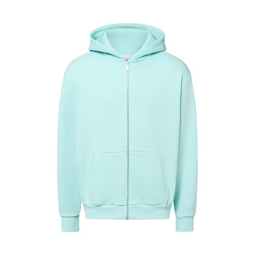 Karl Kani Bluza męska Mężczyźni Bawełna miętowy jednolity ze sklepu vangraaf w kategorii Bluzy męskie - zdjęcie 183887214