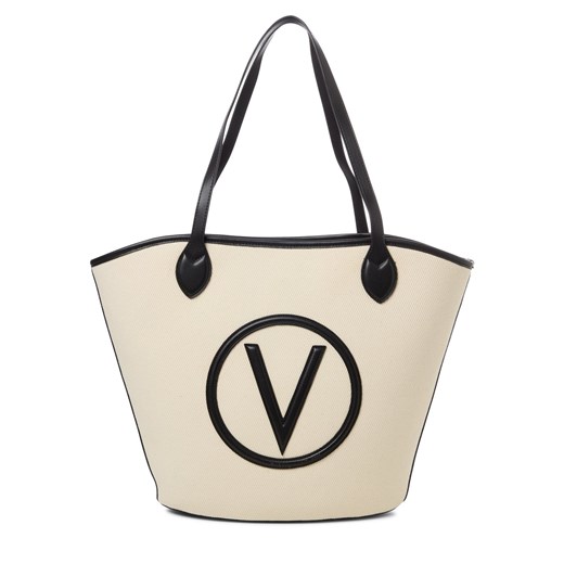 VALENTINO HANDBAGS Sprzedawca damski - Covent Kobiety Tekstylia piaskowy marmurkowy ze sklepu vangraaf w kategorii Torby Shopper bag - zdjęcie 183887233