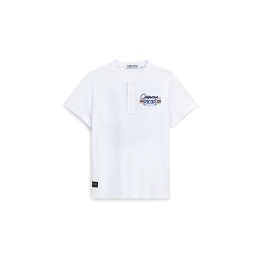 Original Marines T-Shirt DFP4198YM Biały Regular Fit ze sklepu MODIVO w kategorii T-shirty chłopięce - zdjęcie 183888072
