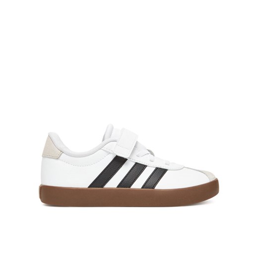 Sneakersy adidas VL COURT 3.0 EL C ID9155 Biały ze sklepu eobuwie.pl w kategorii Buty sportowe dziecięce - zdjęcie 183888654