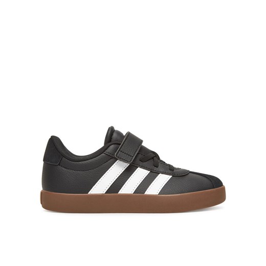 Sneakersy adidas VL COURT 3.0 EL C ID9154 Czarny ze sklepu eobuwie.pl w kategorii Buty sportowe dziecięce - zdjęcie 183888692