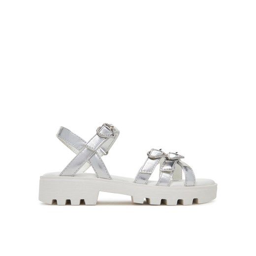Juicy Couture Sandały CS6278-06 Srebrny ze sklepu MODIVO w kategorii Sandały dziecięce - zdjęcie 183889024