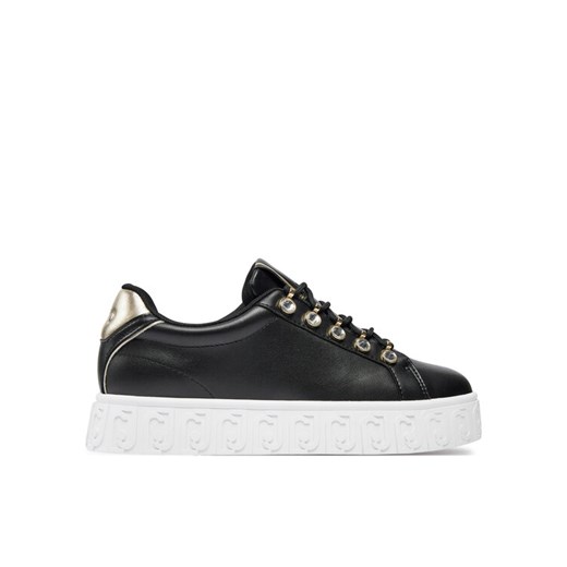 Sneakersy Liu Jo Lovely 05 BF4083 PX026 Czarny ze sklepu eobuwie.pl w kategorii Buty sportowe damskie - zdjęcie 183889802