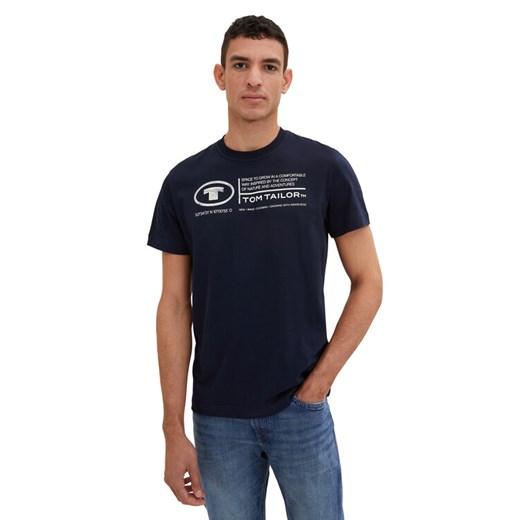 Tom Tailor T-Shirt 1035611 Niebieski Regular Fit ze sklepu MODIVO w kategorii T-shirty męskie - zdjęcie 183890031