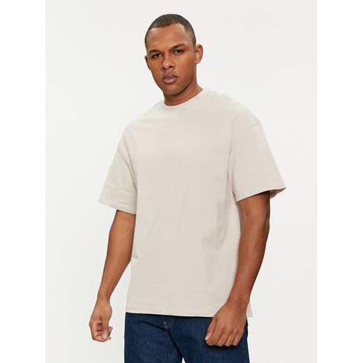 Jack&Jones T-Shirt Collective 12251865 Beżowy Wide Fit XL MODIVO