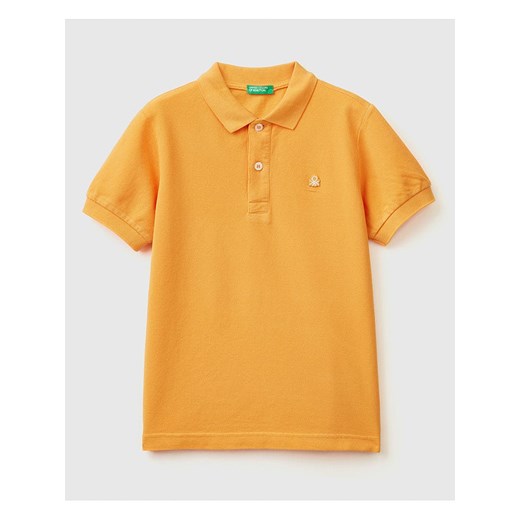 Benetton Koszulka polo w kolorze pomarańczowym ze sklepu Limango Polska w kategorii T-shirty chłopięce - zdjęcie 183893323