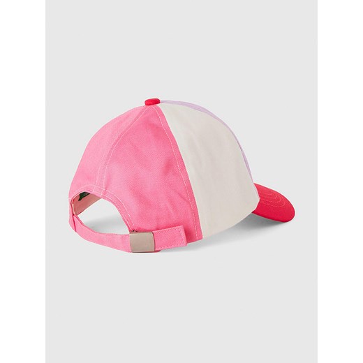 Różowa czapka dziecięca Benetton 