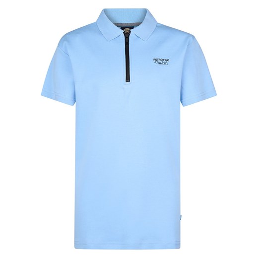 Petrol Industries Koszulka polo w kolorze błękitnym ze sklepu Limango Polska w kategorii T-shirty chłopięce - zdjęcie 183893413