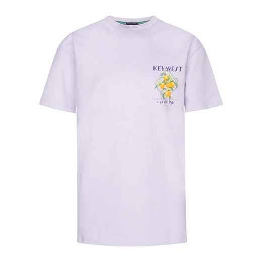 Petrol Industries Koszulka w kolorze fioletowym ze sklepu Limango Polska w kategorii T-shirty chłopięce - zdjęcie 183893451