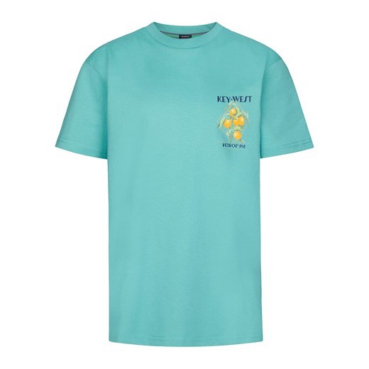 Petrol Industries Koszulka w kolorze turkusowym ze sklepu Limango Polska w kategorii T-shirty chłopięce - zdjęcie 183893453