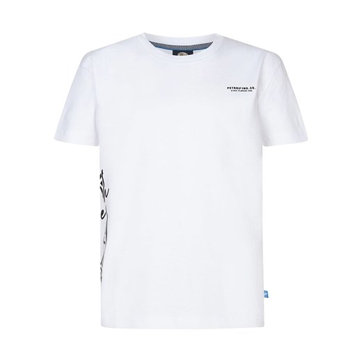 Petrol Industries Koszulka w kolorze białym ze sklepu Limango Polska w kategorii T-shirty chłopięce - zdjęcie 183893483