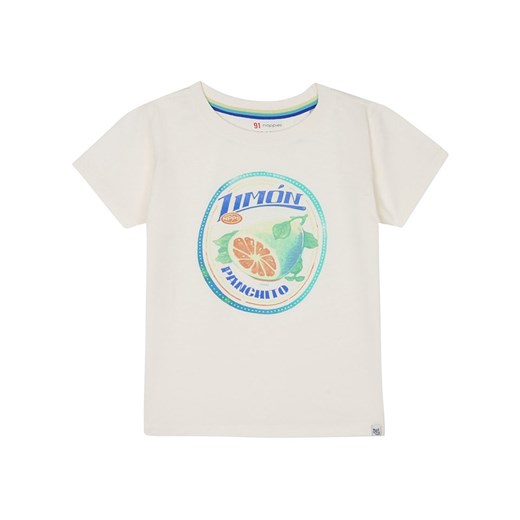 Noppies Koszulka &quot;Lyndon&quot; w kolorze beżowym ze sklepu Limango Polska w kategorii T-shirty chłopięce - zdjęcie 183893653