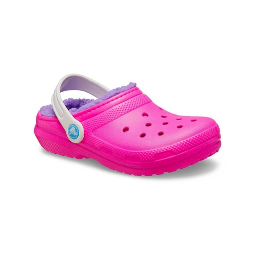 Crocs Chodaki &quot;Pink Crush&quot; w kolorze różowo-fioletowym ze sklepu Limango Polska w kategorii Klapki dziecięce - zdjęcie 183893741