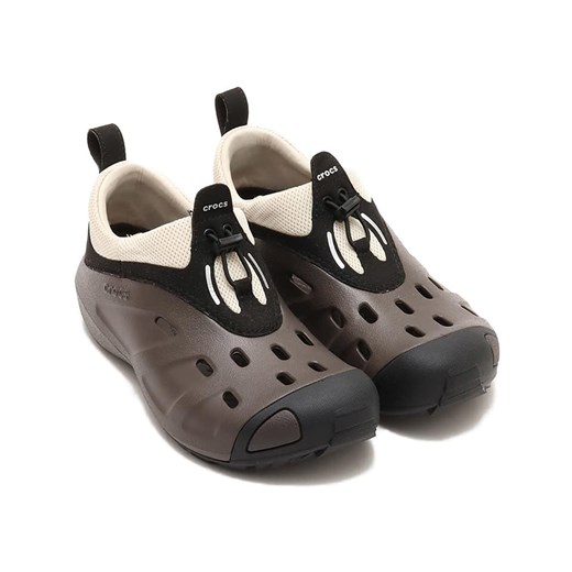 Crocs Slippersy &quot;Quick Trail&quot; w kolorze szarobrązowym Crocs 41/42 okazja Limango Polska