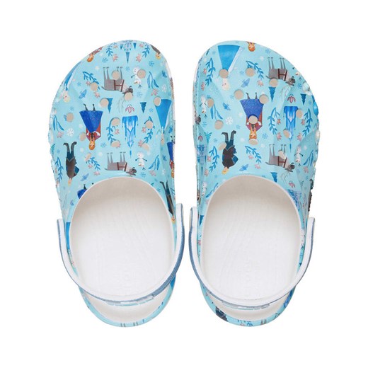 Crocs Chodaki "Frozen Baya" w kolorze błękitnym Crocs 38/39 Limango Polska wyprzedaż