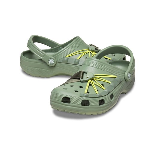 Crocs Chodaki &quot;Lockdown&quot; w kolorze zielonym ze sklepu Limango Polska w kategorii Klapki damskie - zdjęcie 183893791