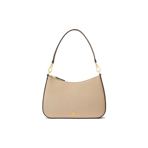 Torebka LAUREN RALPH LAUREN 431883768029 Beżowy ze sklepu eobuwie.pl w kategorii Listonoszki - zdjęcie 183894571