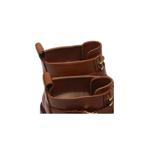 Botki LAUREN RALPH LAUREN Elridge 802838413002 Brązowy 38 eobuwie.pl