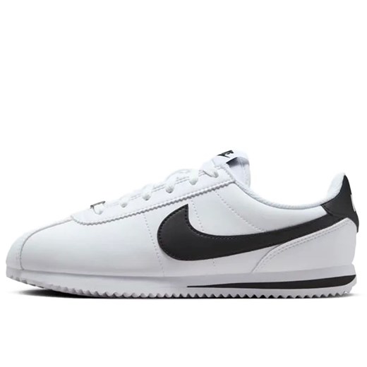 Buty młodzieżowe Nike Cortez GS DM0950-108 - białe ze sklepu streetstyle24.pl w kategorii Buty sportowe dziecięce - zdjęcie 183897941