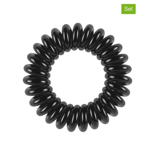 Invisibobble Gumki spiralne (6 szt.) &quot;Power&quot; w kolorze czarnym ze sklepu Limango Polska w kategorii Gumki do włosów - zdjęcie 183898143