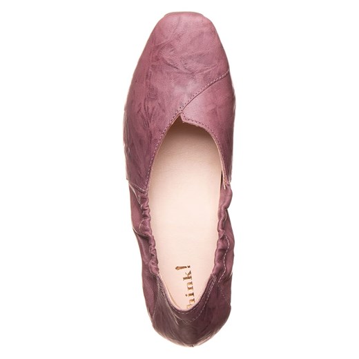 Balerinki Think! czerwone płaskie 