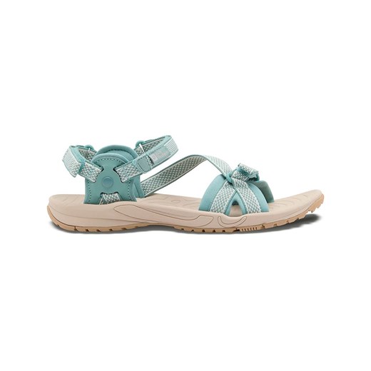 Jack Wolfskin Sandały trekkingowe &quot;Ladewood Ride&quot; w kolorze turkusowym ze sklepu Limango Polska w kategorii Sandały damskie - zdjęcie 183898694