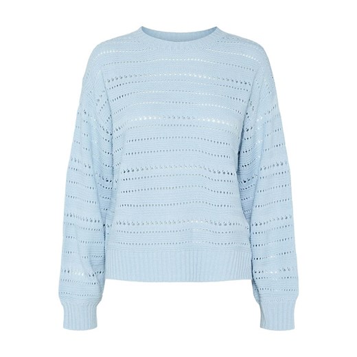 Pieces Sweter &quot;Molly&quot; w kolorze błękitnym ze sklepu Limango Polska w kategorii Swetry damskie - zdjęcie 183898890