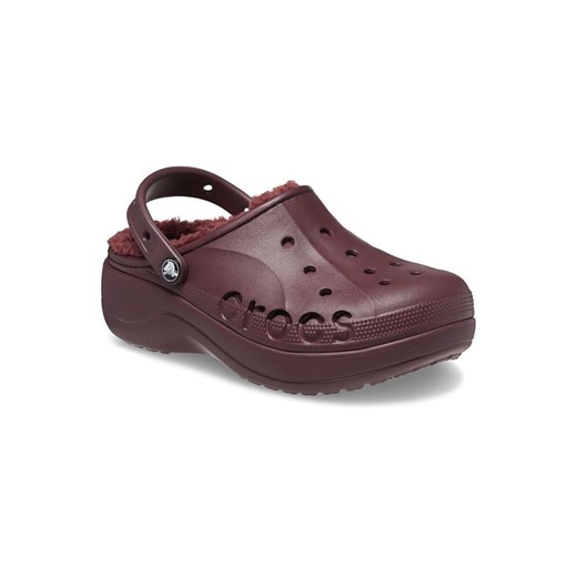 Klapki damskie Crocs casualowe z tkaniny 