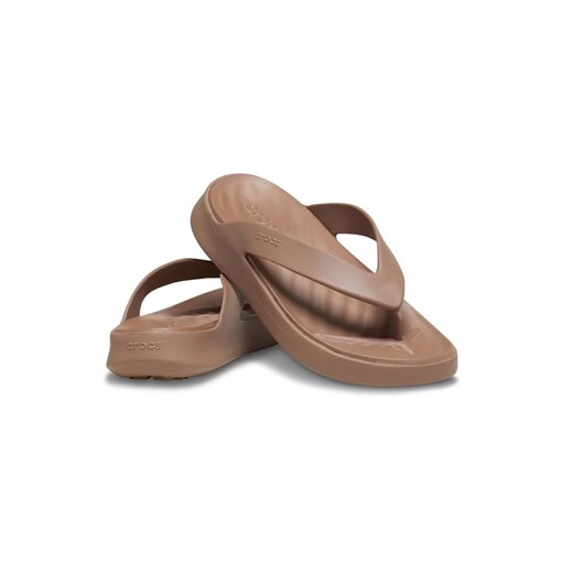 Crocs Japonki &quot;Getaway Flip&quot; w kolorze jasnobrązowym ze sklepu Limango Polska w kategorii Klapki damskie - zdjęcie 183900052
