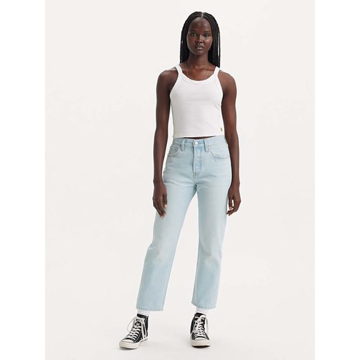 Levi&apos;s Dżinsy &quot;501&quot; - Regular fit - w kolorze błękitnym ze sklepu Limango Polska w kategorii Jeansy damskie - zdjęcie 183900343