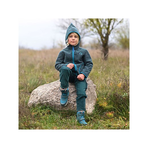 finkid Kurtka polarowa &quot;TONTTU WIND&quot; w kolorze granatowym Finkid 80/90 okazyjna cena Limango Polska