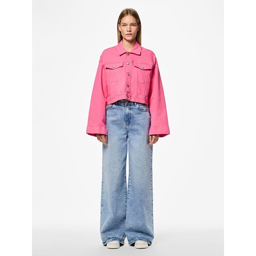 Kurtka damska Pieces krótka wiosenna 