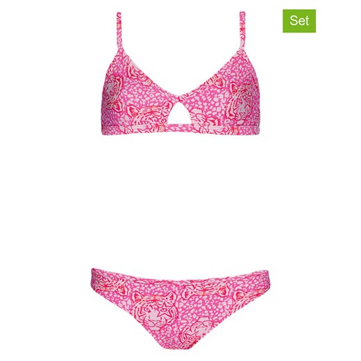 Barts Bikini &quot;Dilce Crop Top&quot; w kolorze jasnoróżowo-różowym ze sklepu Limango Polska w kategorii Stroje kąpielowe - zdjęcie 183901092