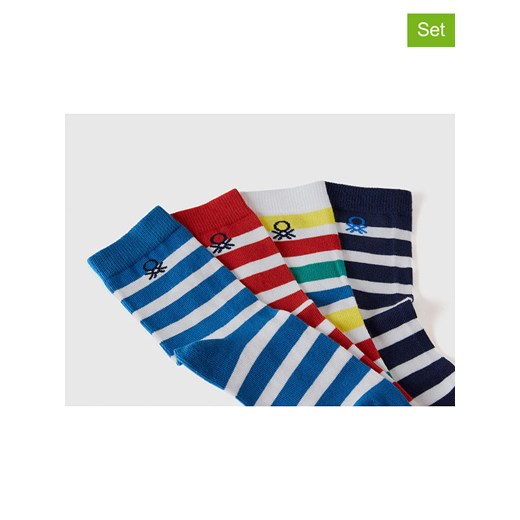 Benetton Skarpety (4 pary) w różnych kolorach 35-38 okazja Limango Polska