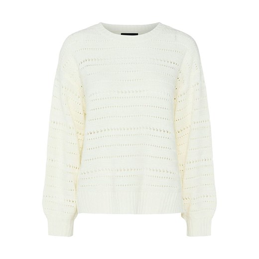 Pieces Sweter &quot;Molly&quot; w kolorze kremowym ze sklepu Limango Polska w kategorii Swetry damskie - zdjęcie 183901212