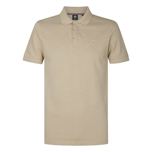 Petrol Koszulka polo w kolorze beżowym ze sklepu Limango Polska w kategorii T-shirty męskie - zdjęcie 183901491