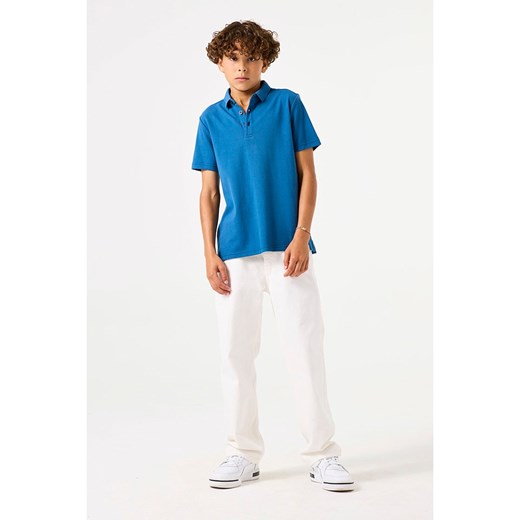 Garcia Koszulka polo w kolorze niebieskim ze sklepu Limango Polska w kategorii T-shirty chłopięce - zdjęcie 183901844