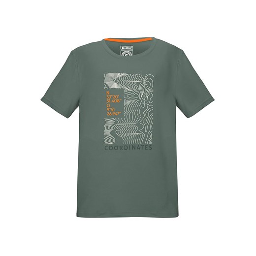 Killtec Koszulka funkcyjna &quot;Kos&quot; w kolorze khaki ze sklepu Limango Polska w kategorii T-shirty chłopięce - zdjęcie 183901950