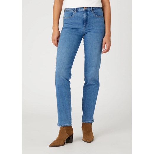 WRANGLER DAMSKIE SPODNIE JEANSOWE WRANGLER STRAIGHT AURELIA 112332359 ze sklepu YouNeedit.pl w kategorii Jeansy damskie - zdjęcie 183902401