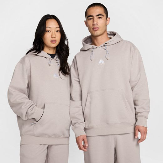 Nike bluza męska beżowa z bawełny młodzieżowa