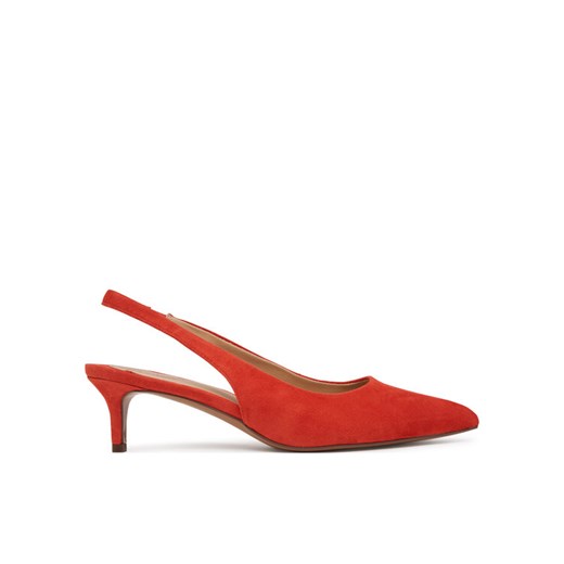 Sandały LAUREN RALPH LAUREN 802959263005 Czerwony ze sklepu eobuwie.pl w kategorii Sandały damskie - zdjęcie 183903251