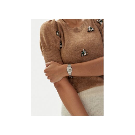 Zegarek Casio Vintage Mini LA670WEA-8AEF Srebrny Casio 00 eobuwie.pl