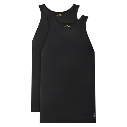Polo Ralph Lauren Komplet 2 tank topów 714959333001 Czarny Slim Fit ze sklepu MODIVO w kategorii T-shirty męskie - zdjęcie 183904221