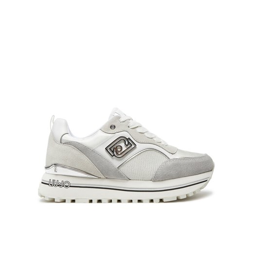 Liu Jo Sneakersy Maxi Wonder 73 BF4007 PX380 Biały ze sklepu MODIVO w kategorii Buty sportowe damskie - zdjęcie 183904243