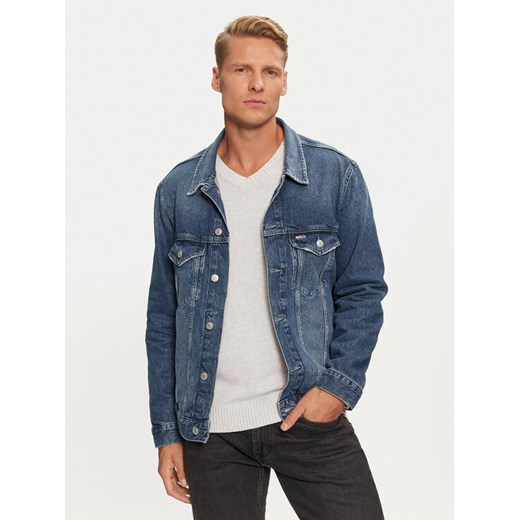 Tommy Jeans Koszula jeansowa Ryan DM0DM20495 Niebieski Regular Fit ze sklepu MODIVO w kategorii Koszule męskie - zdjęcie 183904303