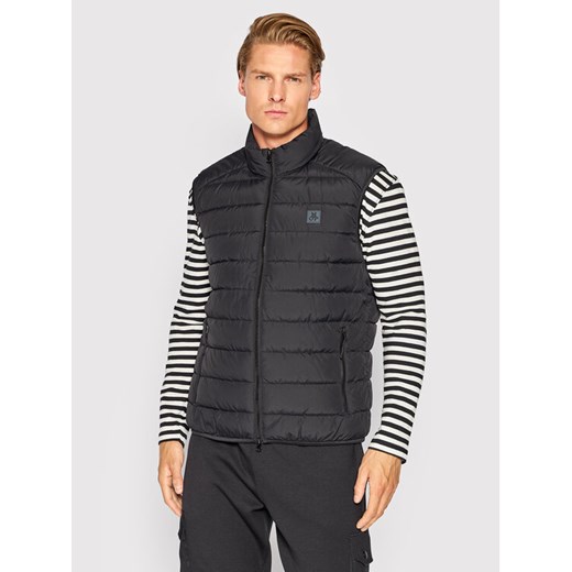 Marc O'Polo Kamizelka B21 0960 72022 Czarny Regular Fit ze sklepu MODIVO w kategorii Kamizelki męskie - zdjęcie 183904310