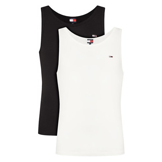 Tommy Jeans Komplet 2 tank topów DM0DM20769 Kolorowy Slim Fit ze sklepu MODIVO w kategorii T-shirty męskie - zdjęcie 183904323