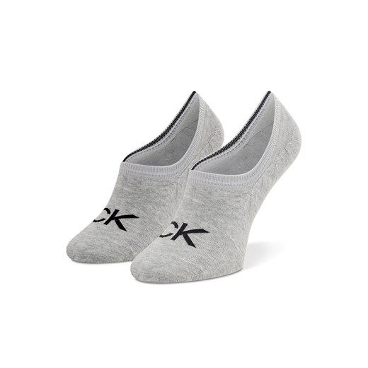 Calvin Klein Skarpety Stopki Damskie 701218773 Szary Calvin Klein 37_41 MODIVO