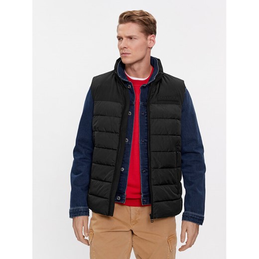 Tommy Hilfiger Kamizelka New York MW0MW33733 Czarny Regular Fit ze sklepu MODIVO w kategorii Kamizelki męskie - zdjęcie 183904340